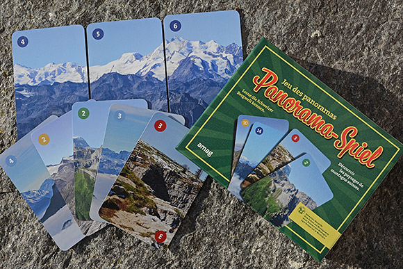 Bergpanoramas im Panorama-Spiel der Schweizer Berghilfe