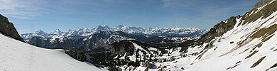 P000160: Alpenpanorama Berner Alpen vom Hohgant