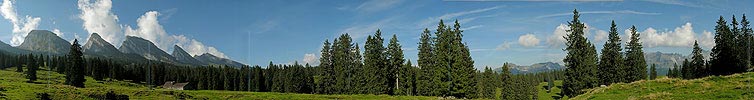 P000461: Panoramabild Churfirsten, Toggenburg