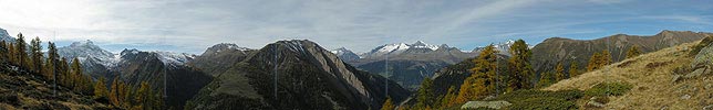 P000545: Panoramabild Schapleralpa, Binntal