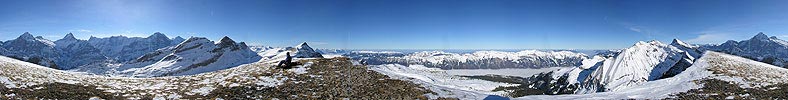 P000740: Panorama Simelwang/Faulhorn, Grindelwald