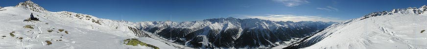 P000752: Panoramabild Bächigalen, Reckingen