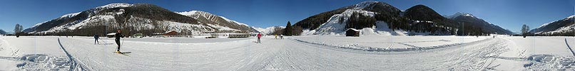 P000762: Panoramabild Langlauflopien bei Reckingen im Goms