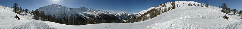 P000785: Panoramafoto Schlüecht, Binntal, Wallis