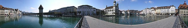 P000858: Panorama Jesuitenkirche, Luzern, Zentralschweiz