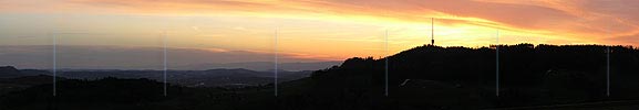 P000902: Panoramafoto Abendstimmung