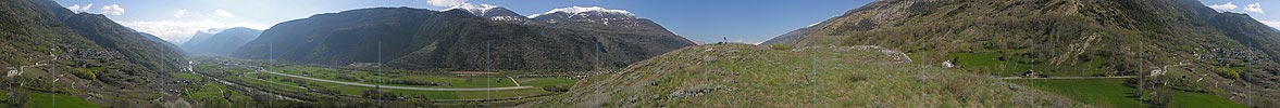 P000924: Panoramabild Heidnischbiel, Raron