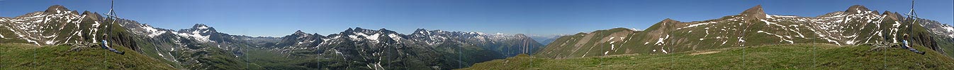 P001175: 360° Panorama Holzerspitz (Binntal)