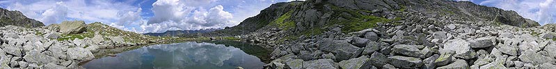 P001202: Panoramafoto Bergsee, Binntal
