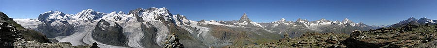 P001230: Panorama Gornergrat, Zermatt
