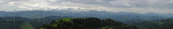 P001286: Panoramabild Trub, Emmental