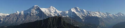 P001437: Panorama Eiger, Mönch und Jungfrau