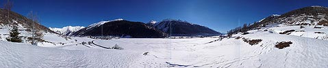 P001840: Panoramabild Obergesteln, Goms, Wallis