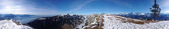 P001904: Panoramafoto Niederhorn, Beatenberg, Berner Oberland