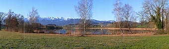P001940: Panoramaaufnahme Gerzensee