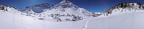 P001972: Panoramafoto Hochplateau im Winter