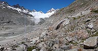 P002333: Panorama Oberaargletscher, Oberaarjoch und Oberaarhorn