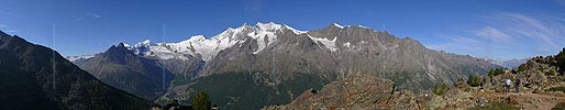 P002484: Grosspanorama Saas Fee und Mischabel