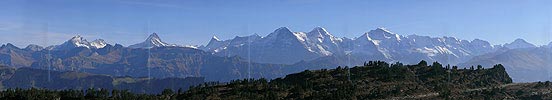 P002574: Panoramabild Berner Voralpen