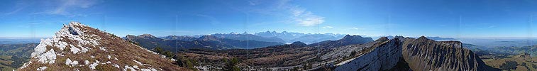 P002603: Panoramabild Berner Voralpen