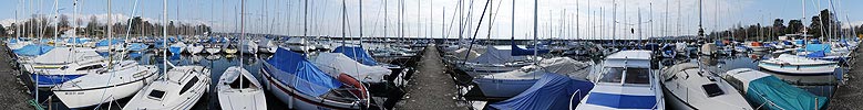 P003312: Panorama Bootshafen am Genfersee