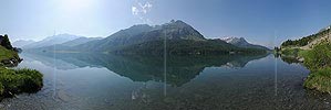 P003806: Panoramafoto Silsersee (Lej da Segl)