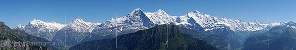 P003897: Hochauflösendes Panoramabild Berner Alpen