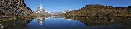 P004038: Panoramabild Spiegelung Matterhorn