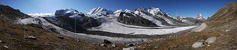 P004040: Grosspanorama Gletscherlandschaft