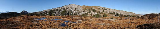 P004321: Grosses Panoramabild Moorsee in Karstlandschaft