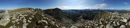 P005147: Panoramabild Hohgant (Steinigi Matte - Drei Bären - Furggengütsch)