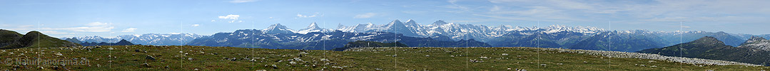 P005159d: Grosses Alpenpanorama Berner Alpen