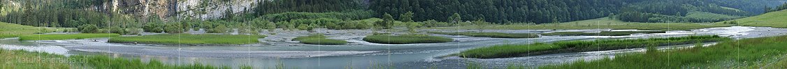 P005302a: Panoramafoto Tschingelsee (Kiental)