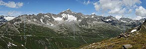 P005428: Grosspanoramabild Furkapass und Galenstock