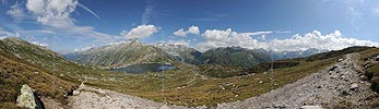 P005491: Panoramabild Grimselpass und Totesee