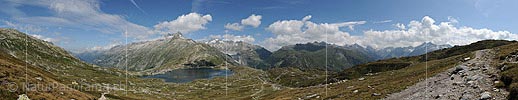 P005492: Panorama Grimselpass und Totesee