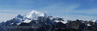 P006786a: Panoramabild Weisshorngruppe vom Augstbordhorn