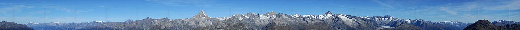 P006810: Panoramabild Berner Alpen vom Spitzhorli