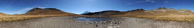 P006814: Panoramabild Undre Rossusee (Simplongebiet)