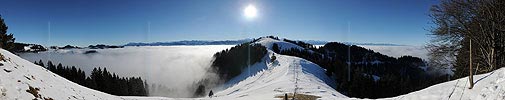 P007047: Panoramabild Nebelmeer von der Hohmatt