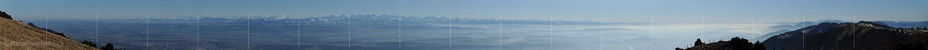 P007183a: Alpenpanorama von der Hasenmatt