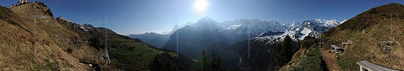 P007511: Panoramabild Lauterbrunnental und Berner Alpen