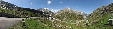 P007700: Panoramabild Stauseen am Grimselpass