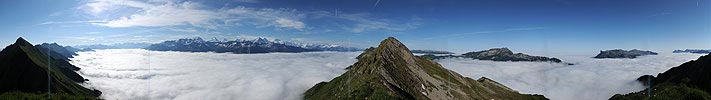 P007712: Gipfelpanoramabild Schnierenhörnli (Brienzergrat)