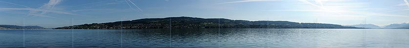 P007743: Panoramabild Zürichsee und Pfannenstiel
