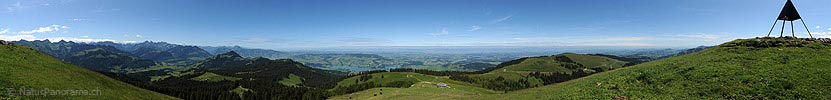 P007782: Panoramabild La Berra (Freiburger Alpen)