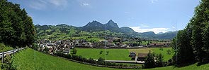 P007791: Panoramabild Kleiner Mythen und Grosser Mythen