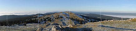 P008723: Panoramabild Juralandschaft auf dem Mont Tendre
