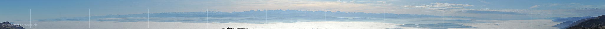 P008859a: Alpenpanorama bei guter Fernsicht von Röti/Weissenstein