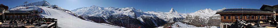 P009236: Panoramabild Matterhorn von Sunnegga